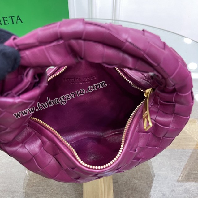 Bottega veneta高端女包 98080小號 寶緹嘉最新編織打結圓形hobo包 BV爆款jodie新版本2代編織女包  gxz1286